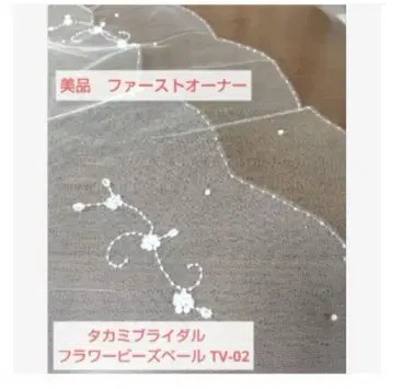 [새상품급] 타카미 브라이덜 플라워 피스 베일 TV-02