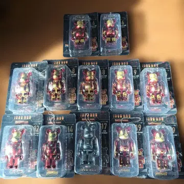 아이언맨 해피 복권 베어브릭 12개 Set