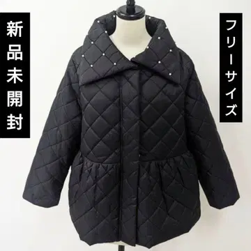 펄 퀼팅 라이트 코트 퀼팅 경량 가을/겨울 아우터 아우터 충전솜