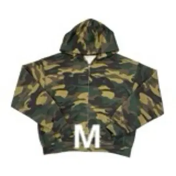 IDA CAMO 더블 집업 후디