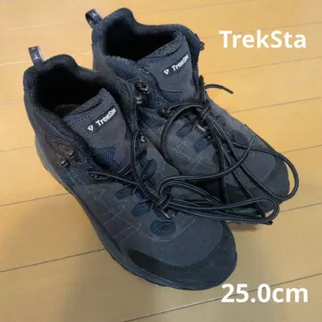TrekSta North Wall 등산화 25.0cm 블랙