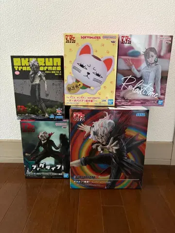 단다단 피규어 5종 세트, 오카룬, 터보바바아, 모모