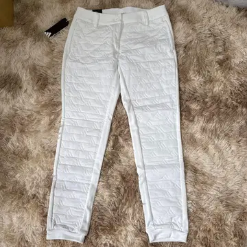 미사용 새상품 Adidas 보온 솜 BOS 로고 팬츠