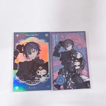 Dytica 산리오 콜라보 랜덤 사진풍 카드 코야나기 로우