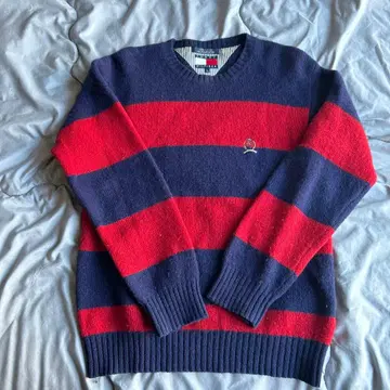 TOMMY HILFIGER 스트라이프 스웨터 L 사이즈