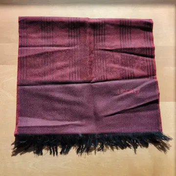 LIBERTY 울 머플러 와인 레드 (서독일제)