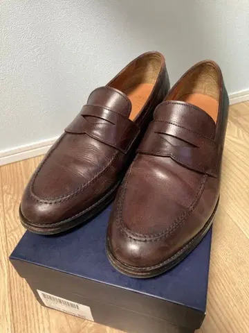 SHIPS 스페인 카프 가죽 로퍼 브라운 사이즈 9