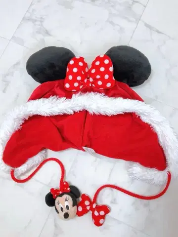 미니 마우스 귀 포함 크리스마스 팬캡 레어