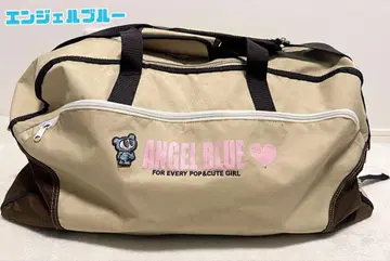 엔젤 블루 대용량 보스턴 백 여행 가방 베이지 나카무라 군