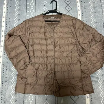 UNIQLO ULTRA LIGHT DOWN 브라운 XL