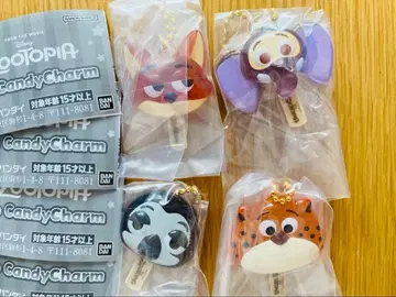 주토피아 아이스캔디 참 4종 세트