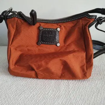 PELLE BORSA 오렌지 숄더백