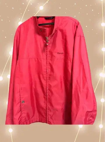 Kent 켄트 윈드 브레이커 블루종 빨간색 점퍼 XL E14