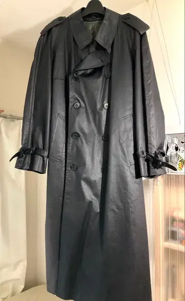 vintage 코팅 트렌치코트