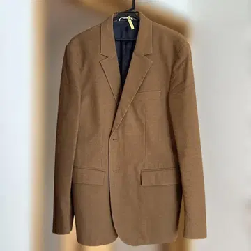 LACOSTE 브라운 테일러드 자켓 US M