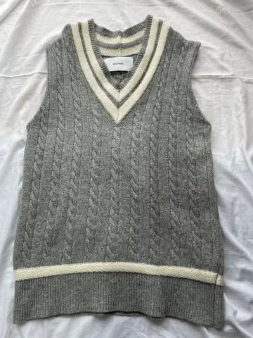 ADAWAS 니트 베스트 그레이