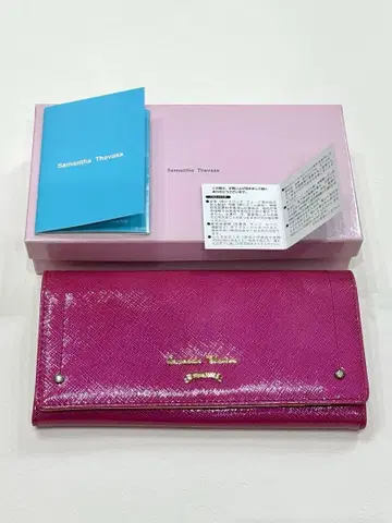 사만다 타바사 장지갑 새상품 핑크