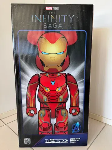 BE@RBRICK 아이언맨 마크 50 1000% 미개봉 새상품