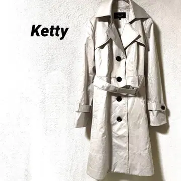 3778K 케티 트렌치코트 S 베이지 롱 오피스 아우터