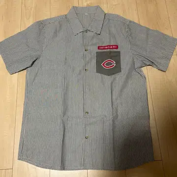 히로시마 도요카프 2021 팬클럽 오리지널 유니폼 스트라이프 셔츠