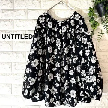 새상품 UNTITLED 블라우스 현행 택 언타이틀 블라우스
