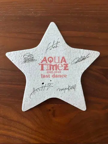 Aqua Timez 라이브 별 모양 종이 꽃가루