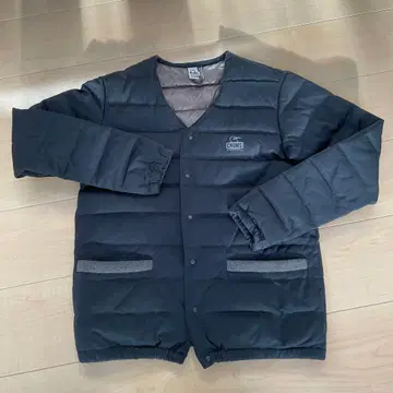 CHUMS 블랙 다운 자켓