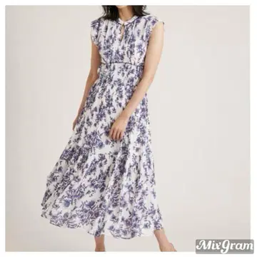 꽃무늬 원피스 SNIDEL