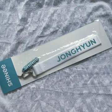 SHINee 10주년 네임택 스트랩 펜던트 종현