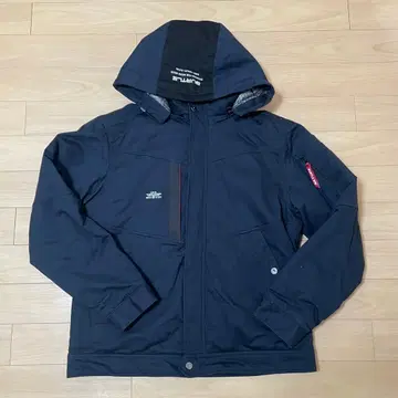 바틀 8210 면 100% 방한 자켓 3XL 네이비 [ 세탁 가능 ]