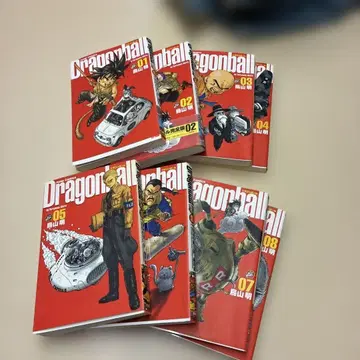 드래곤볼 완전판 8권 세트