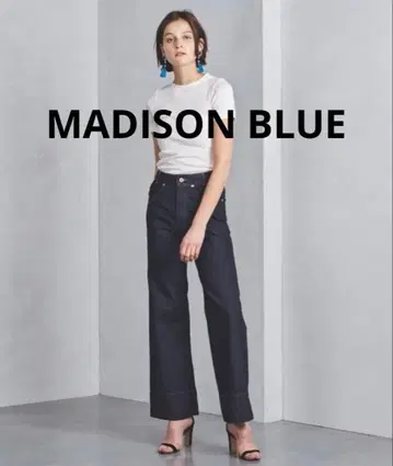 MADISON BLUE 매디슨 블루 배기 데님 팬츠 00