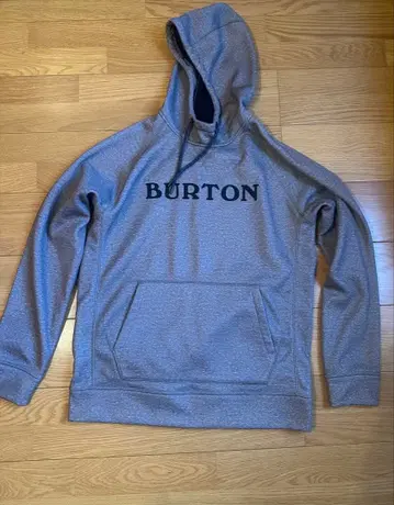BURTON 발수 가공 후드티 L 사이즈 그레이