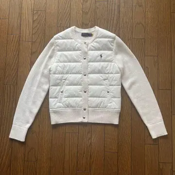 랄프 로렌 퀼팅 가디건