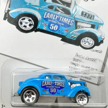 핫휠 미니카 미국판 래리 우드 50주년 패신 가서