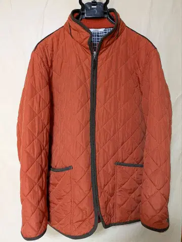 Golden Bear 퀼팅 자켓 오렌지