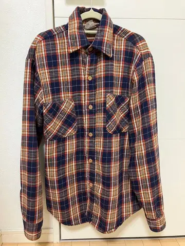 70's 빅맥 BIG MAC 헤비 플란넬 셔츠 USA 구제 의류 빈티지