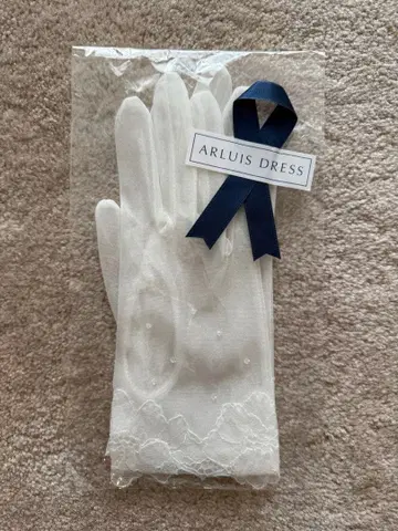 아루이즈 웨딩/아루이즈 드레스 크리스탈 자수 숏 그로브