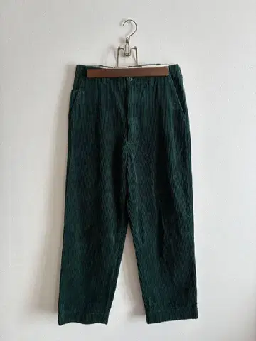 이센 e.sen 코듀로이 팬츠 그린