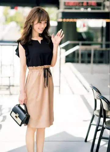 [새상품급] Apuweiser-riche 코디네이트 워크 원피스 2 M