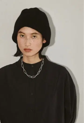 todayful 플라이트 캡 니트 모자 2way 블랙