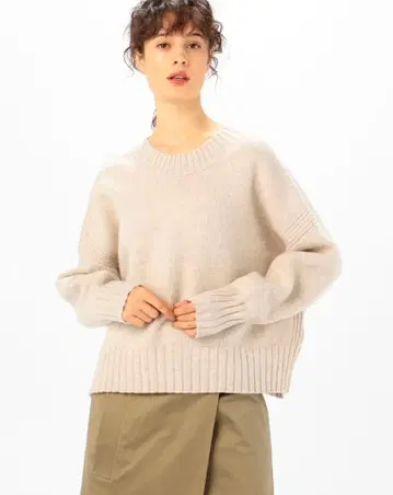 [ 미사용 새상품 ] TOMORROWLAND 2WAY 울 캐시미어 풀오버