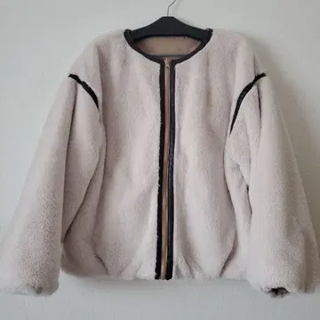 리버서블 퍼 블루종 블루종