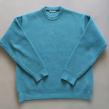 AURALEE 오라리 리브 크루넥 스웨터 사이즈 5