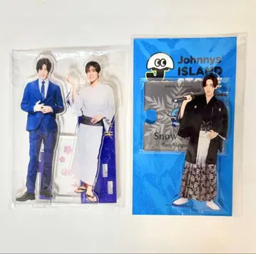 SnowMan 메구로 렌 아크릴 스탠드 3개