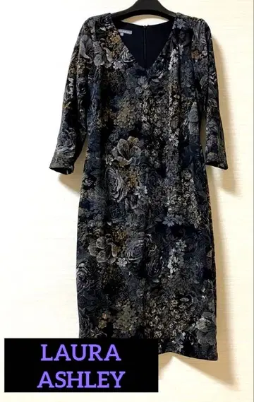 LAURA ASHLEY 플라워 프린트 롱 원피스