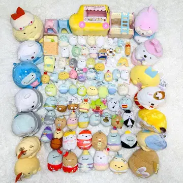 새상품급 레어 스밋코구라시 테노리 봉제 인형 마스코트 모음