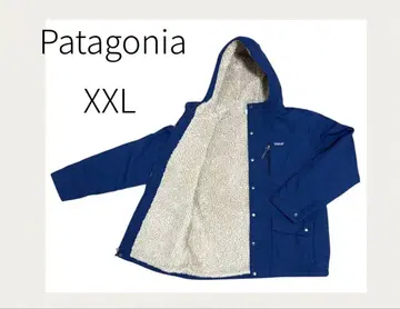 patagonia XXL 보이즈 인페르노 자켓 네이비 후드티