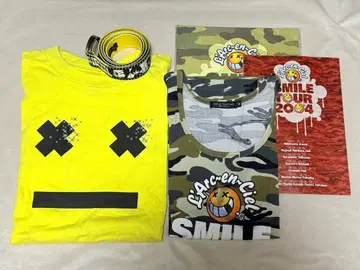 라르크앙시엘 SMILE 벨트 T셔츠 L'Arc~en~Ciel HYDE