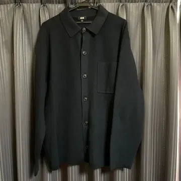 유니클로 XL 밀라노 리브 셔츠 가디건